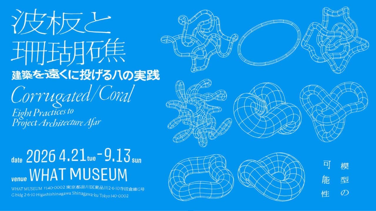【終了予定2026/09/13】波坂と珊瑚礁 建築を遠くに投げる八の実践
