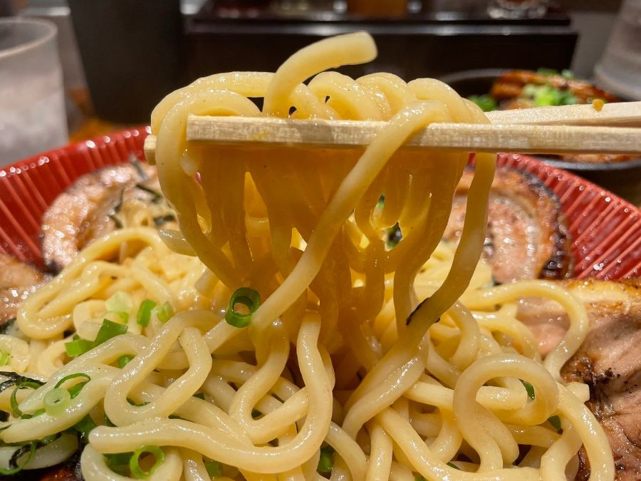 麺上げ