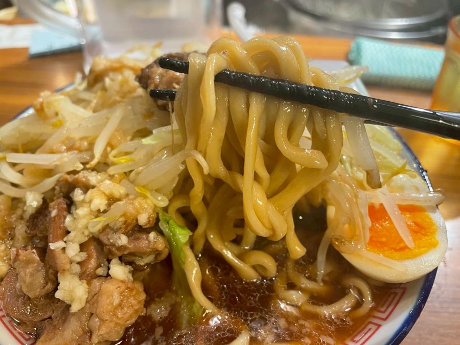 麺上げ
