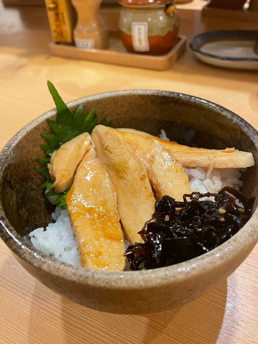 鶏の漬け丼